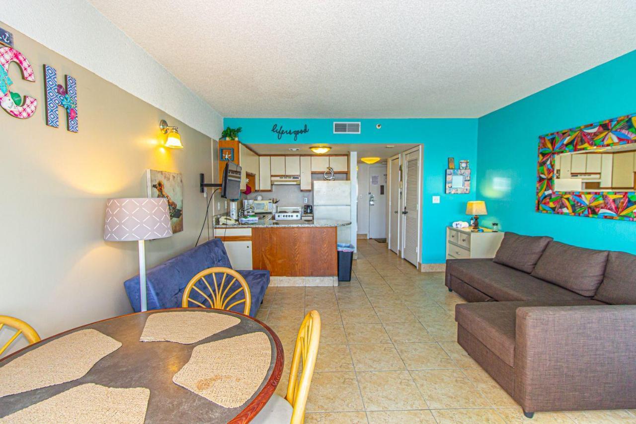 Ocean Front Studio With Amazing Views Palace Resort 1801 Sleeps 5 Guests Myrtle Beach Rom bilde