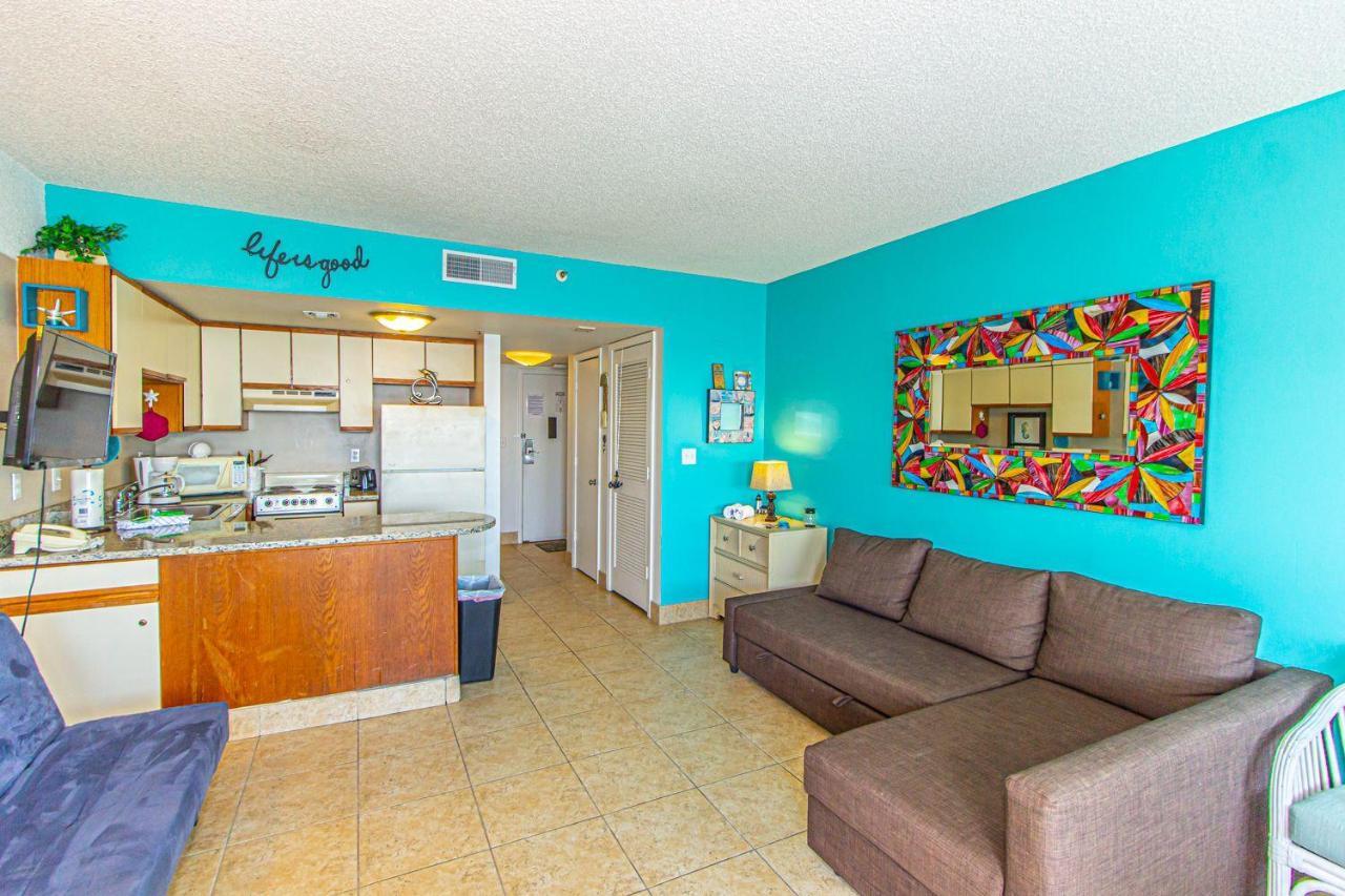 Ocean Front Studio With Amazing Views Palace Resort 1801 Sleeps 5 Guests Myrtle Beach Eksteriør bilde