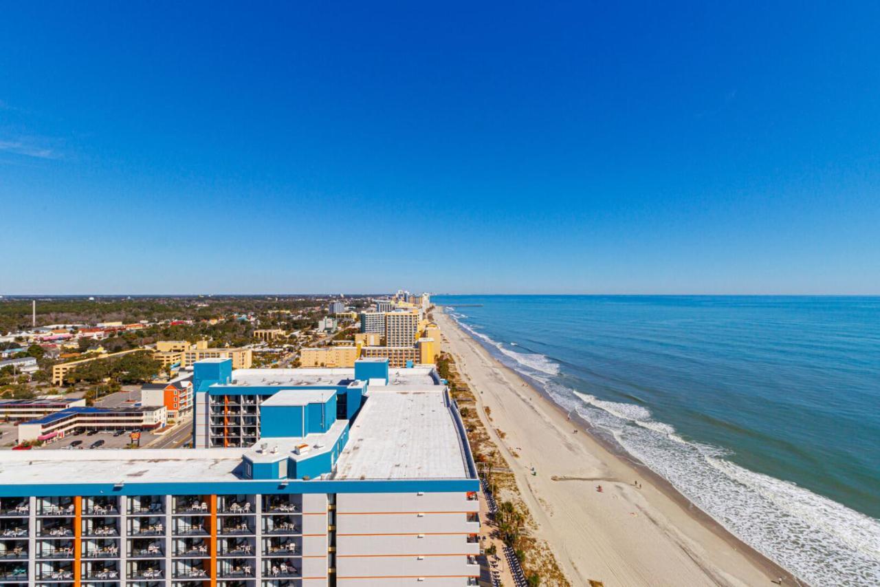 Ocean Front Studio With Amazing Views Palace Resort 1801 Sleeps 5 Guests Myrtle Beach Eksteriør bilde