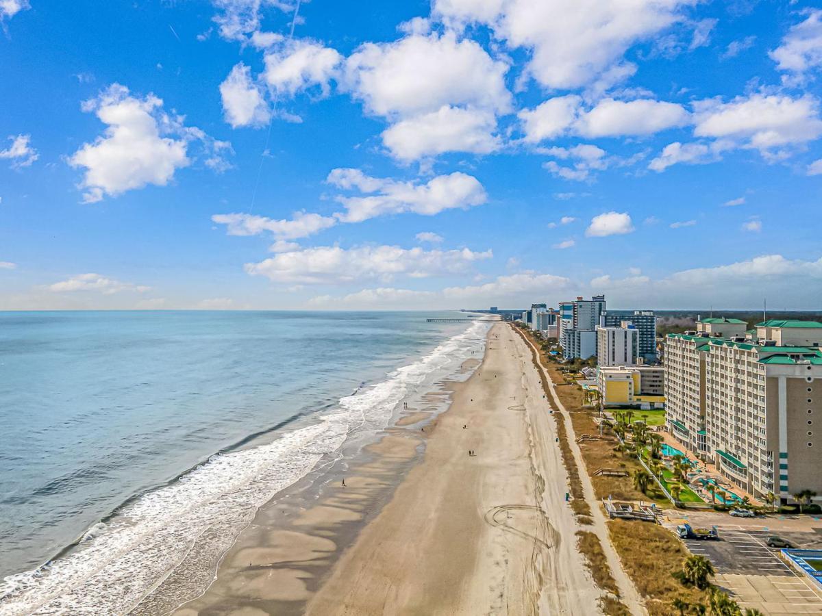 Ocean Front Studio With Amazing Views Palace Resort 1801 Sleeps 5 Guests Myrtle Beach Eksteriør bilde
