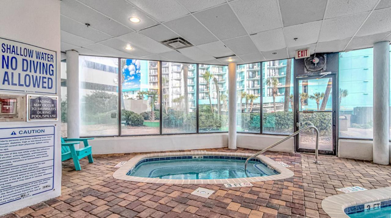 Ocean Front Studio With Amazing Views Palace Resort 1801 Sleeps 5 Guests Myrtle Beach Eksteriør bilde