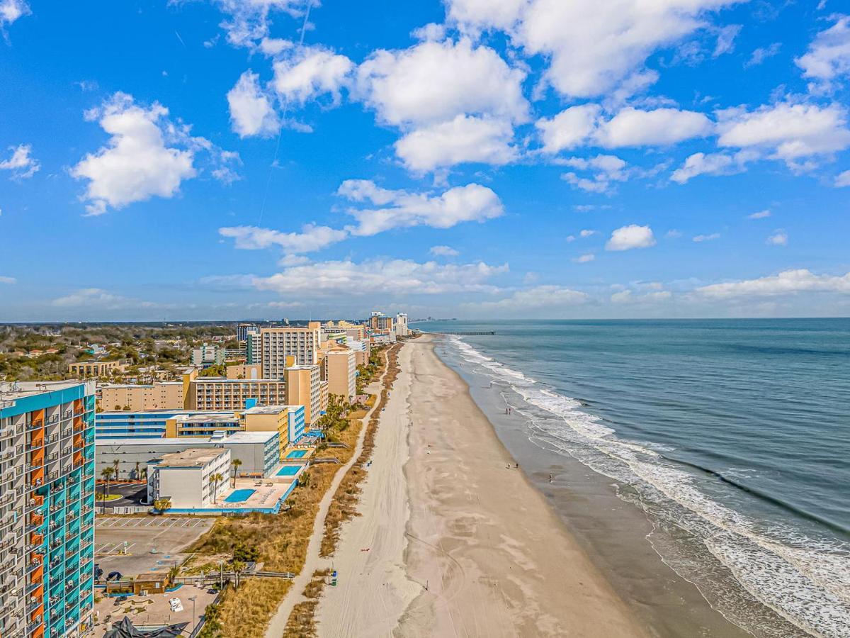 Ocean Front Studio With Amazing Views Palace Resort 1801 Sleeps 5 Guests Myrtle Beach Eksteriør bilde